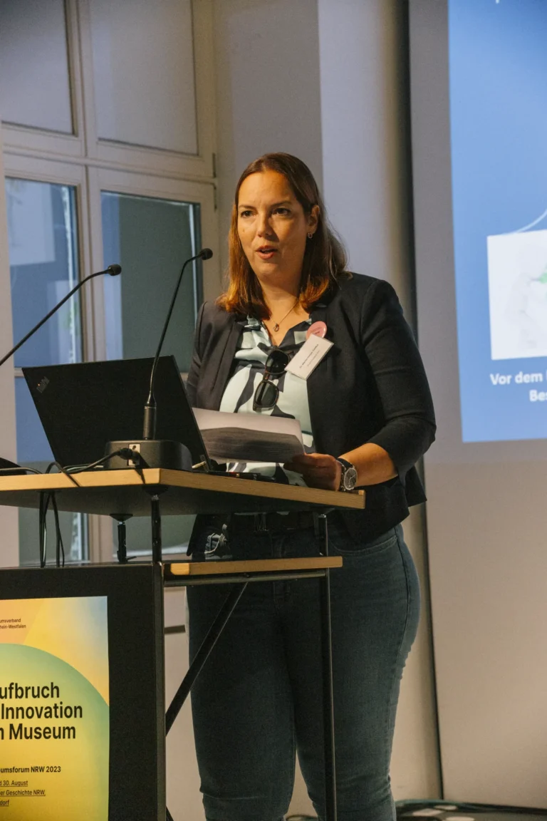 Dr. Marion Hesse-Zwillus, © Museumsverband Nordrhein-Westfalen, Foto: Lisa Mausbach