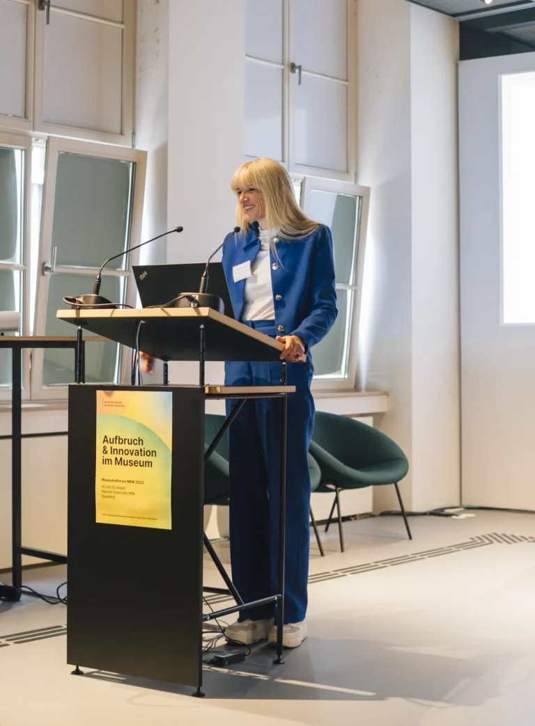 Dr. Barbara Rüschoff-Parzinger, © Museumsverband Nordrhein-Westfalen, Foto: Lisa Mausbach