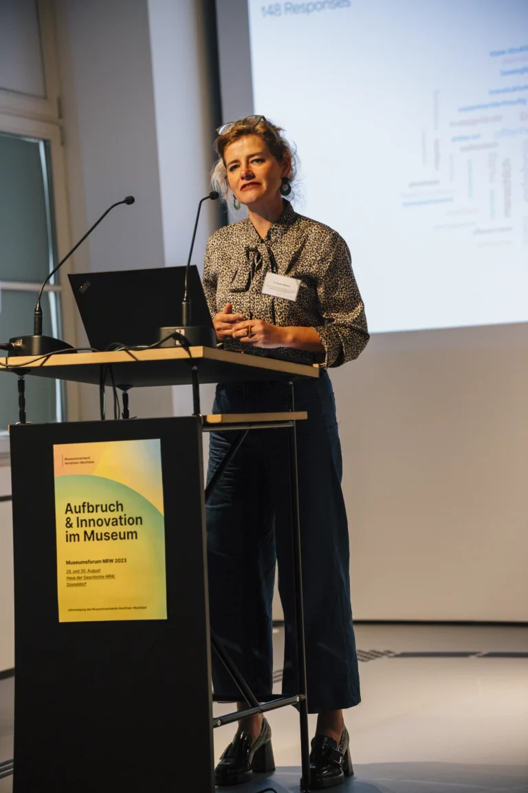 Dr. Doreen Mölders, © Museumsverband Nordrhein-Westfalen, Foto: Lisa Mausbach