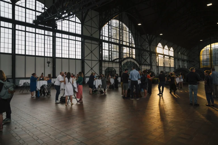 Einblick in den Abendempfang, © Museumsverband Nordrhein-Westfalen, Foto: Lisa Mausbach