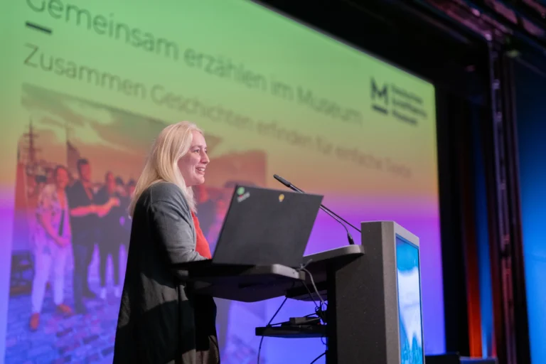 Dr. Isabella Hodgson während ihres Inputs.