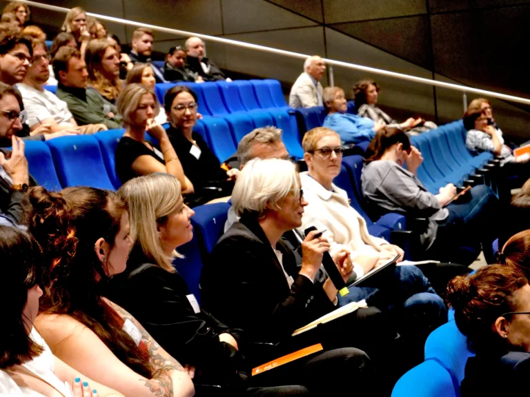 Blick ins Publikum beim Q&A.
