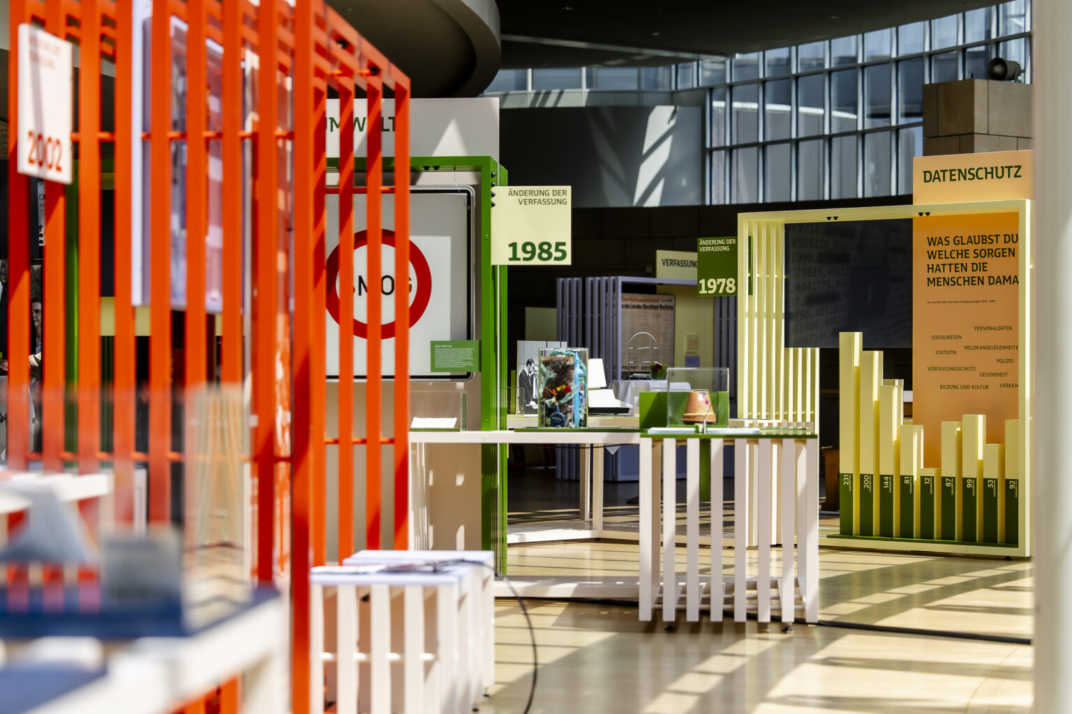 Ausstellungseröffnung "Jubiläum. 75 Jahre Verfassung NRW" im Landtag NRW am 3.6.2025
Copyright: Haus der Geschichte NRW/Anne Orthen