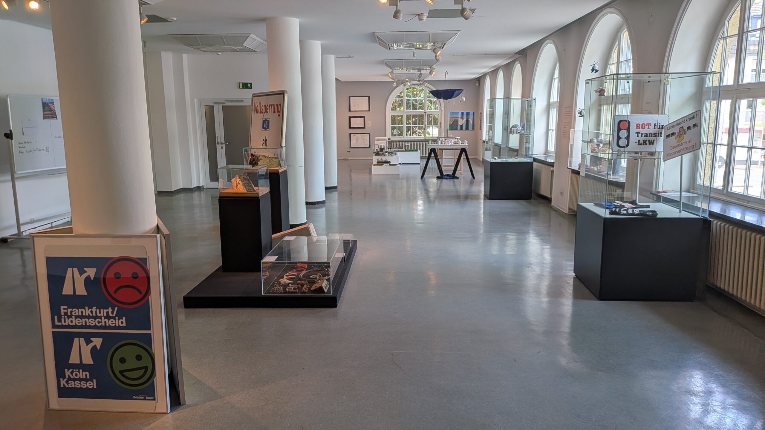Einblick in die Ausstellung
